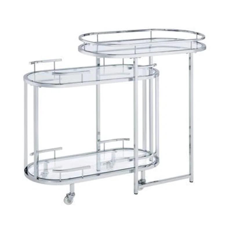 Benjara Bar Cart | Wayfair
