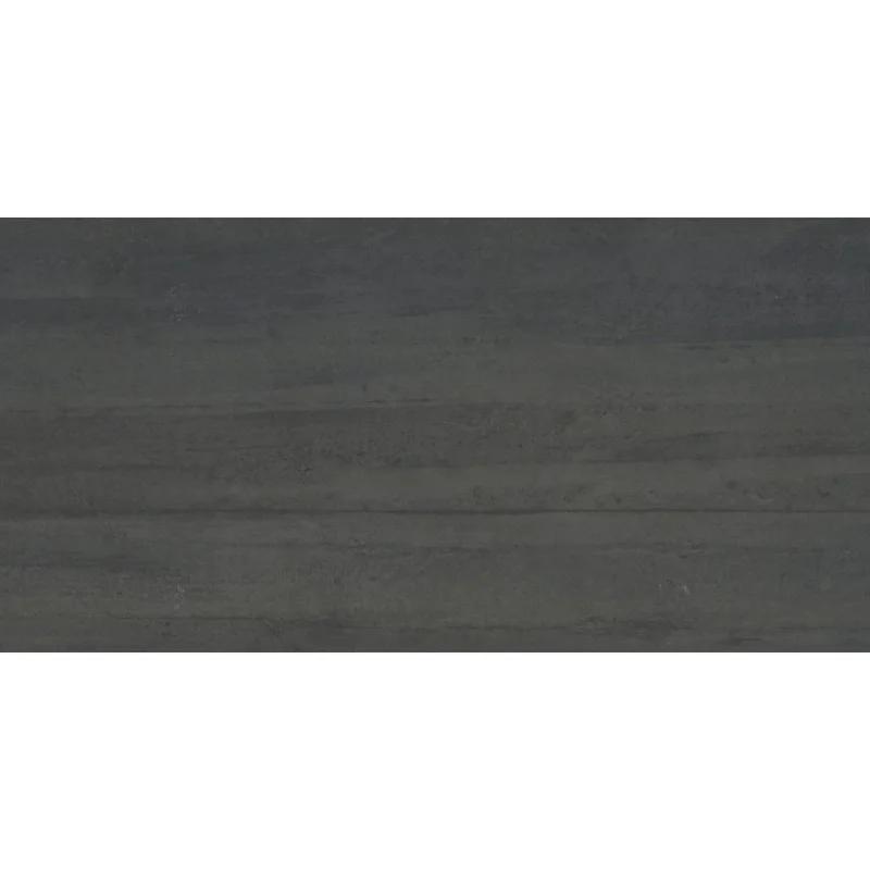 Cassero Modern 12" x 24" Matte Black Porcelain Floor & Wall Tile