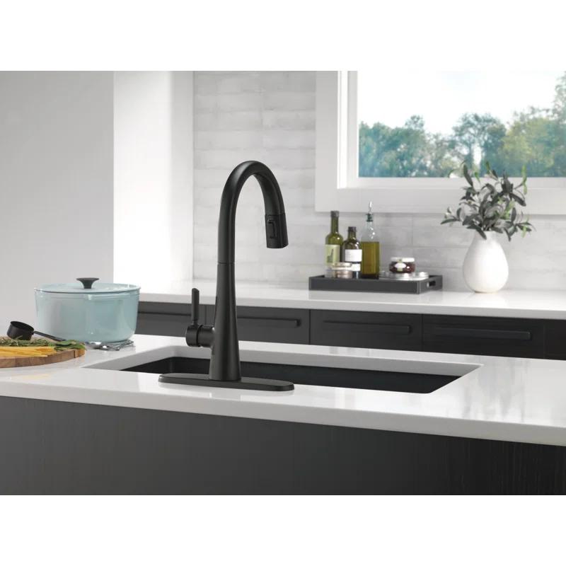 Monrovia Pull Down Single Handle Kitchen Faucet