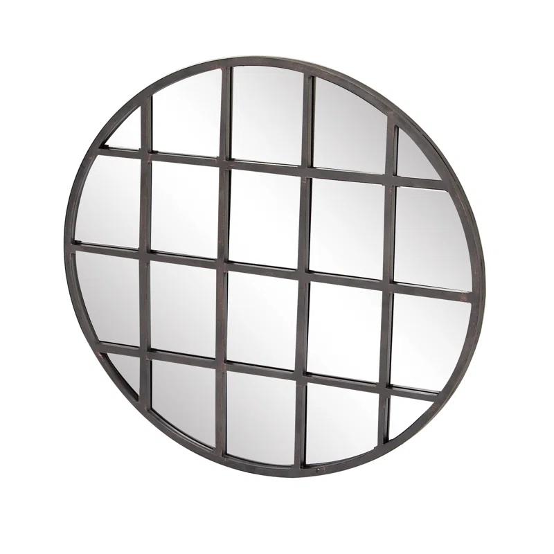Paneled Modern & Contemporary Accent Mirror