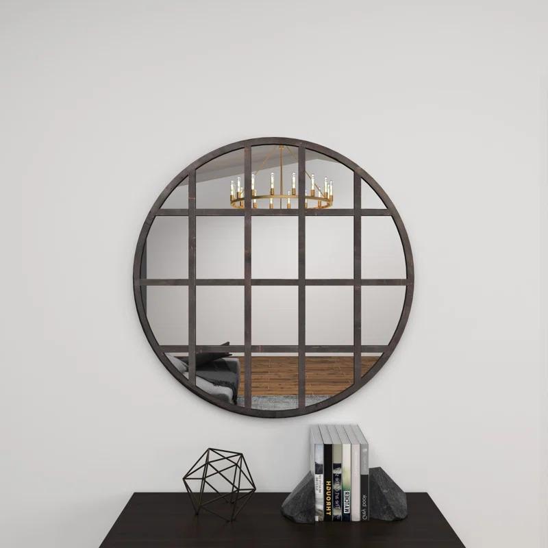 Paneled Modern & Contemporary Accent Mirror