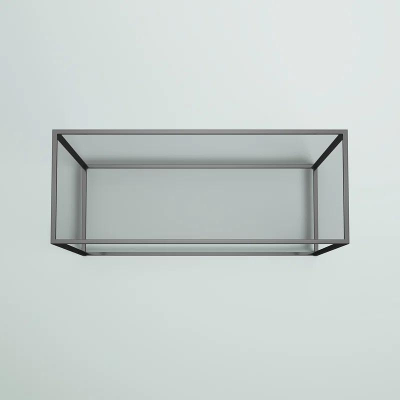 Mercury Row® Amora 31'' Glass Top Console Table