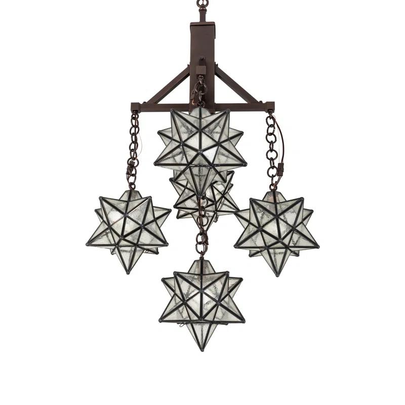Moravian 5 - Light Dimmable Chandelier