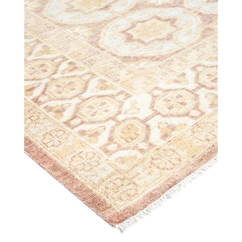 Isabelline Keneshia One-of-a-Kind 8' 0" X 9' 7" 2010s Wool Area Rug in Blue