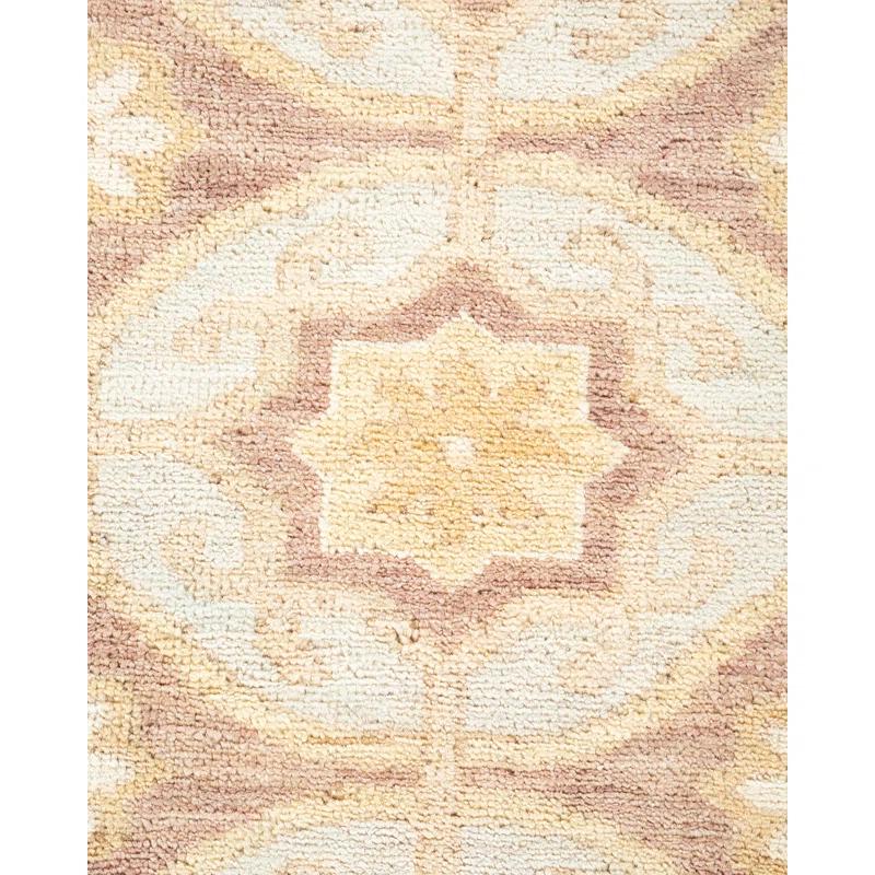 Isabelline Keneshia One-of-a-Kind 8' 0" X 9' 7" 2010s Wool Area Rug in Blue