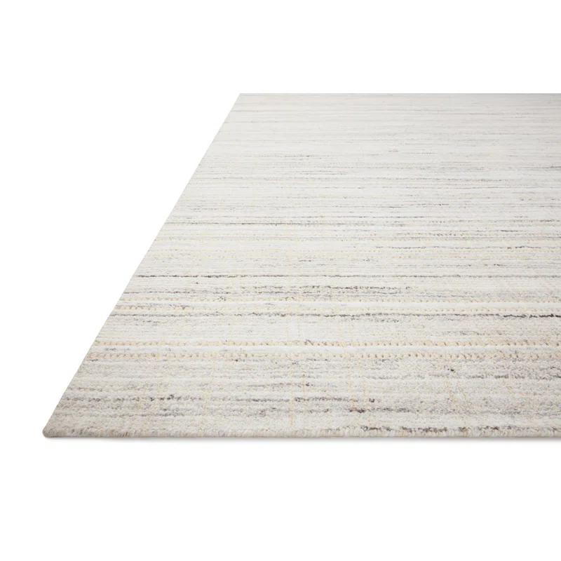 Loloi Rugs Jamie Abstract Hand-Loomed Area Rug in Ivory/Dove