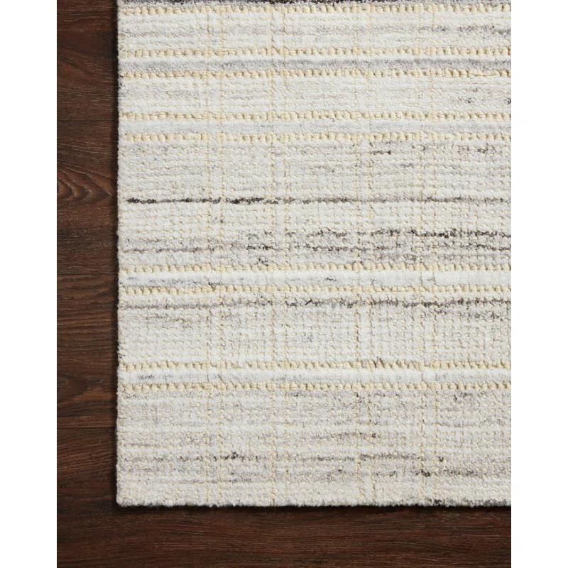 Loloi Rugs Jamie Abstract Hand-Loomed Area Rug in Ivory/Dove