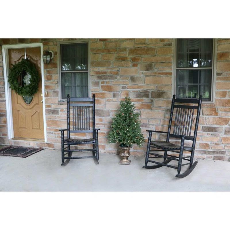 Carmel Pine 4' Lighted Fir Christmas Tree (Set of 2)