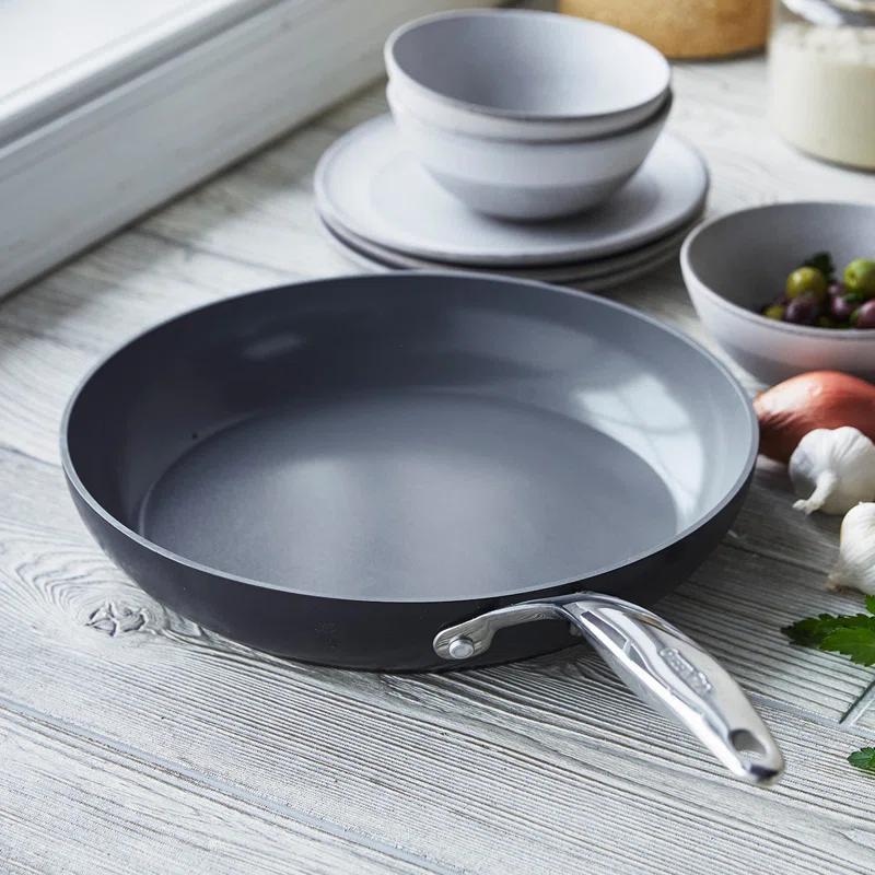 GreenPan GreenPan Valencia Pro Healthy Ceramic Nonstick Hard-Anodized Aluminum Frying Pan