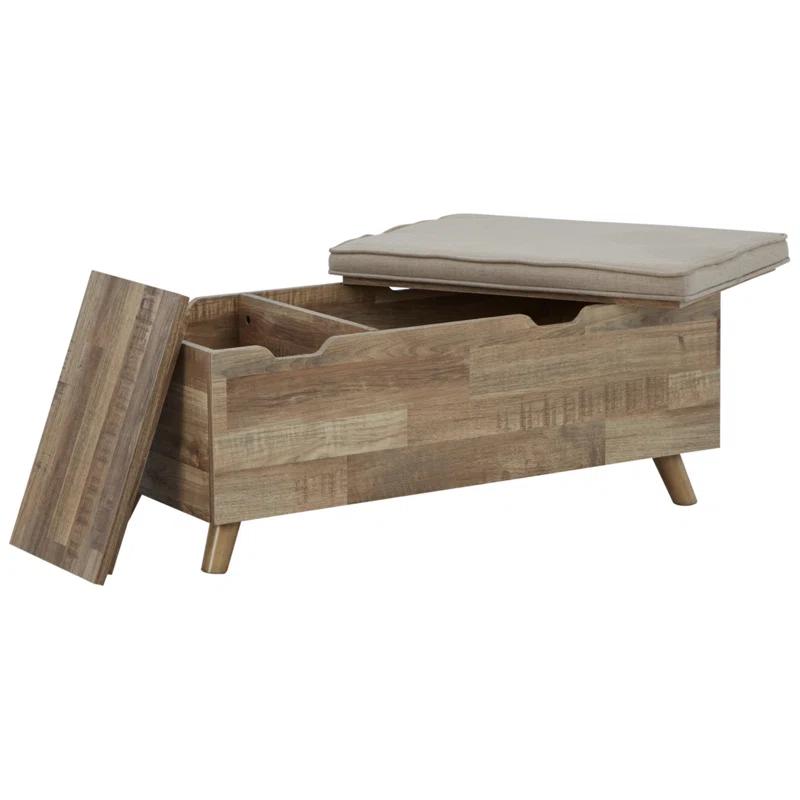 Loon Peak® Kadira Flip Top Storage Bench & Reviews | Wayfair