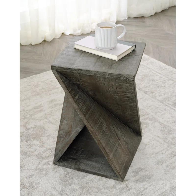 Millwood Pines Edu Solid Wood End Table