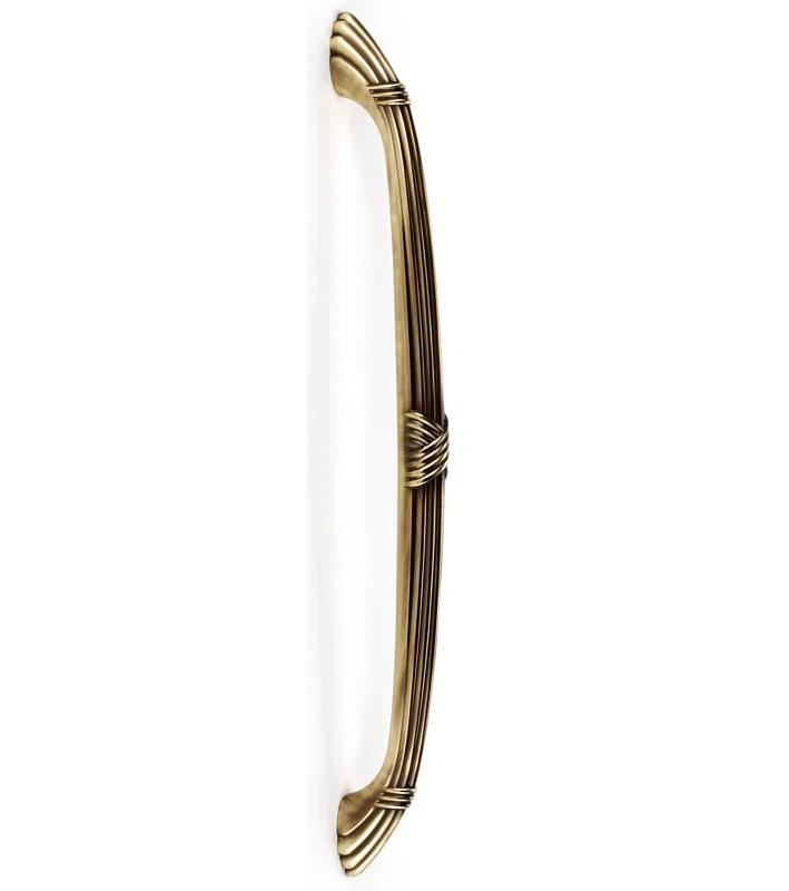 Traditional 18'' Polished Brass Appliance Pull with Mounting Hardware