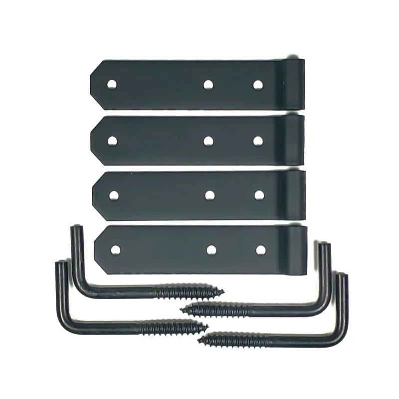 Acorn 4" Flush Connecticut Shutter Hinge Set