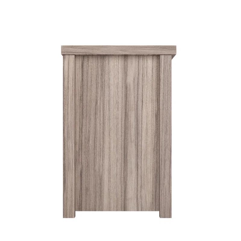 Flash Furniture Hatteras Classic TV Stand for up to 80" TVs with Glass Fronted Doors