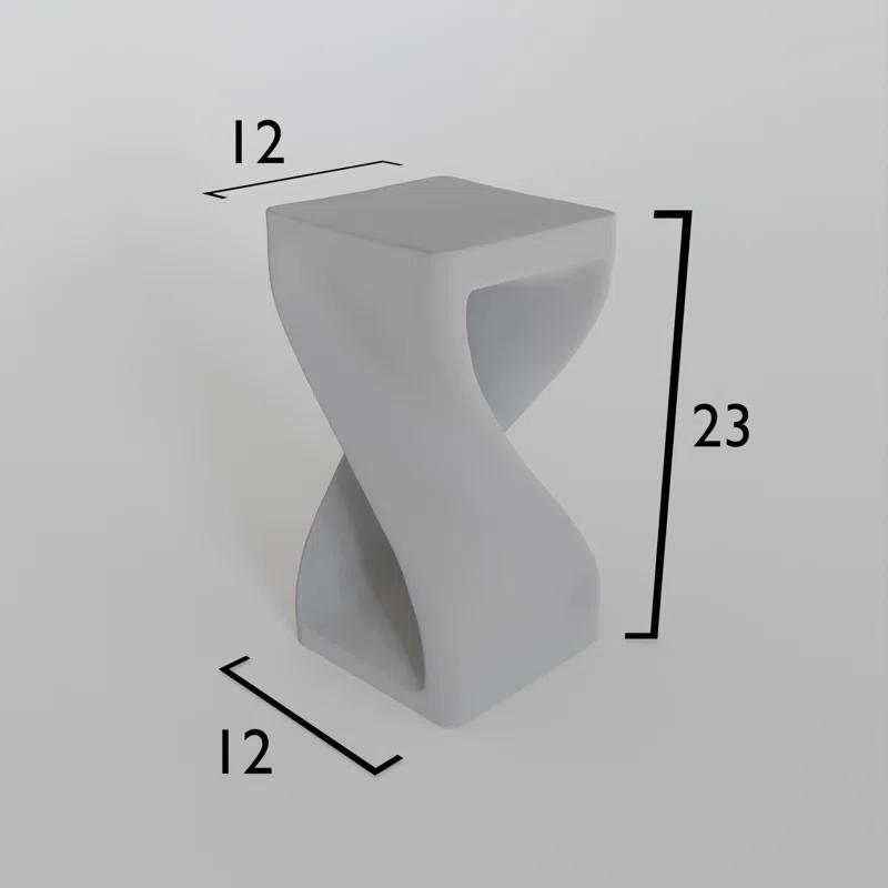 Strata Furniture Solid Wood End Table