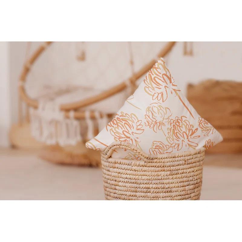e by design Floral Reversible Throw Pillow
