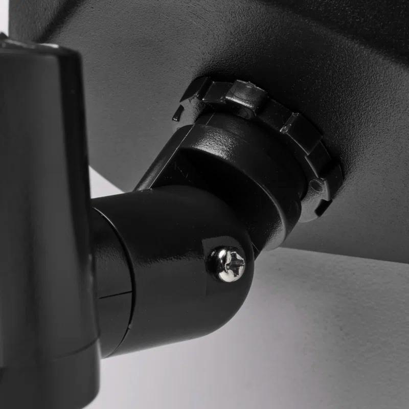 Nuvo 2 - Head LED Hardwired Dusk to Dawn Outdoor Security Flood Light with Motion Sensor