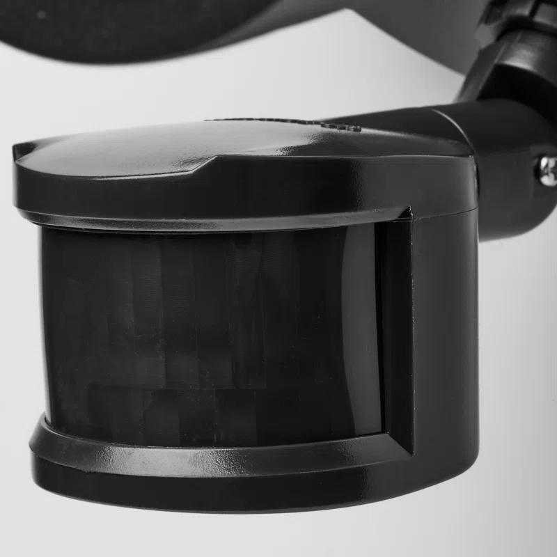 Nuvo 2 - Head LED Hardwired Dusk to Dawn Outdoor Security Flood Light with Motion Sensor