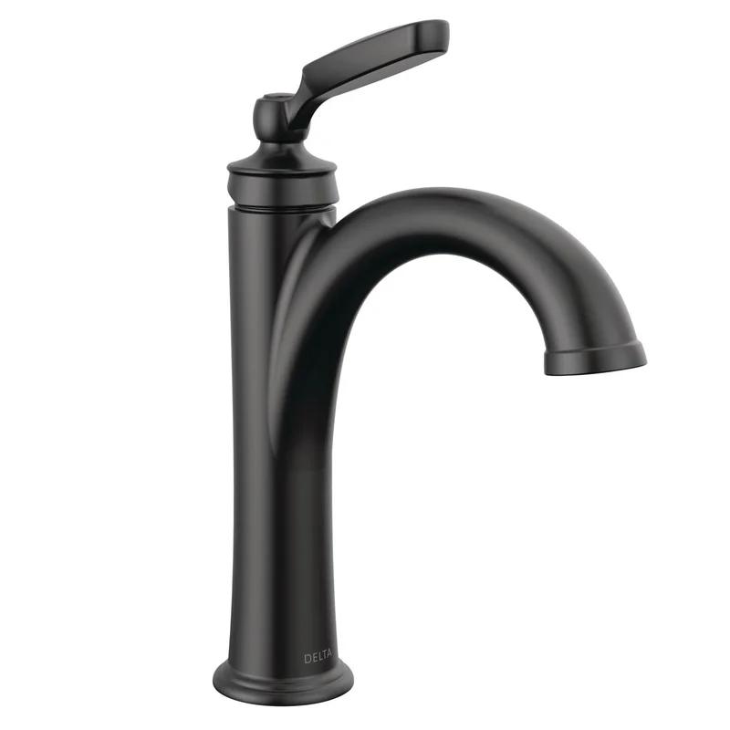 Modern Contemporary 10" Single Hole Stainless Steel Bathroom Faucet