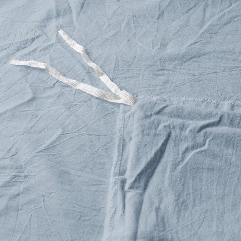 Swift Home 100% Cotton Crinkle Washed Duvet Cover Set