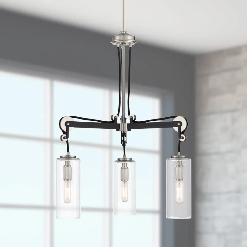 Minka Lavery Pullman Junction 3 - Light Dimmable Classic / Traditional Chandelier