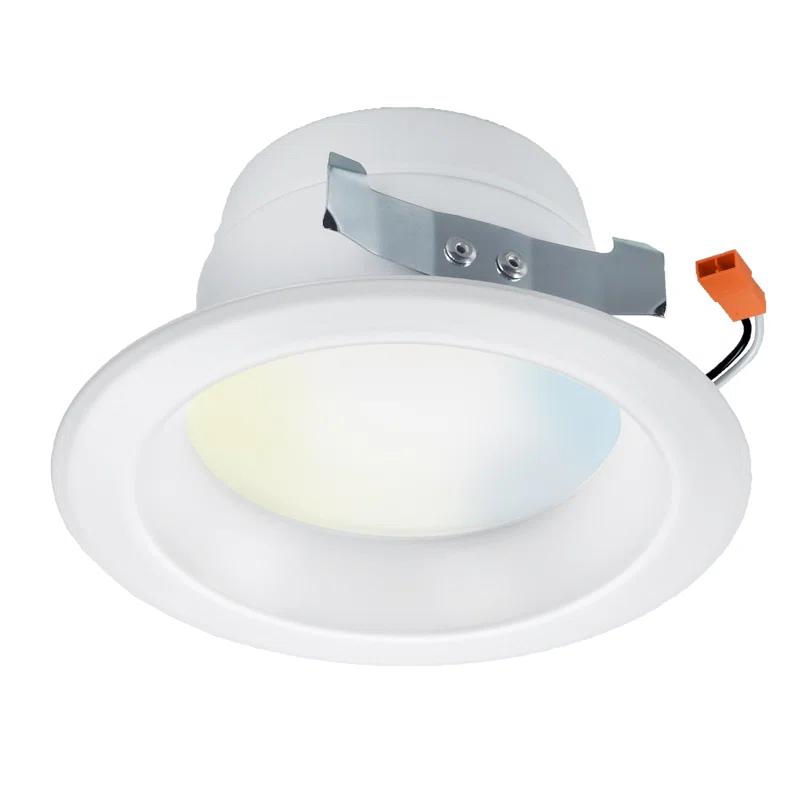 Starfish Smart LED Recessed Downlight - White, Indoor/Outdoor, Energy-Efficient