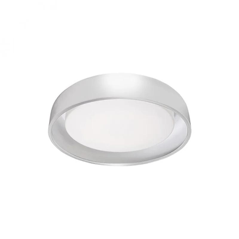 Beacon Bold White Glass LED Flush Mount Bowl 20"