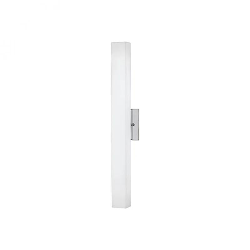 Melville 32" Chrome Opal Glass LED Wall Sconce, Dimmable