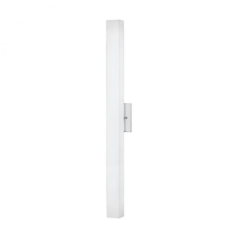 Melville 32" Chrome Opal Glass LED Wall Sconce, Dimmable