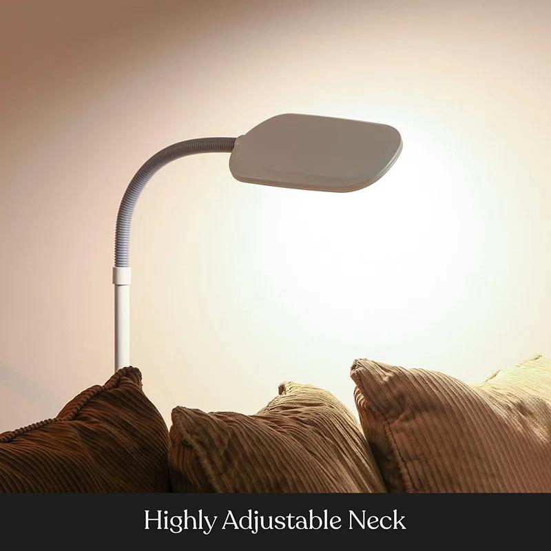 Brightech Litespan Slim 55 in. Industrial Dimmable LED Directional Task Floor Lamp