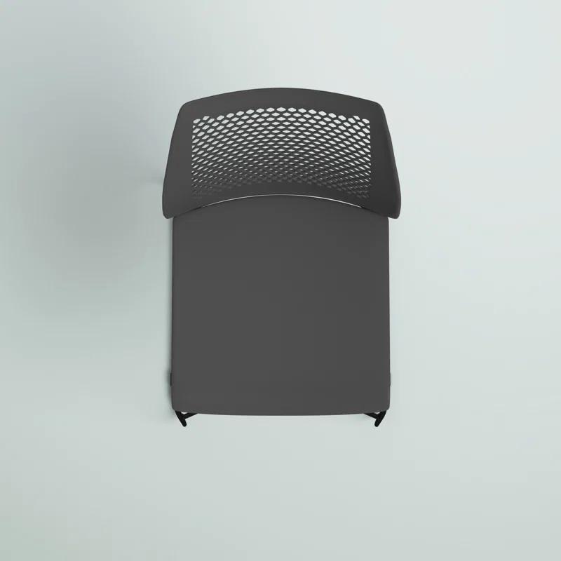 Flash Furniture Antonia 661 lb. Capacity Stack Chair with Air-Vent Back and Powder Coated Sled Base