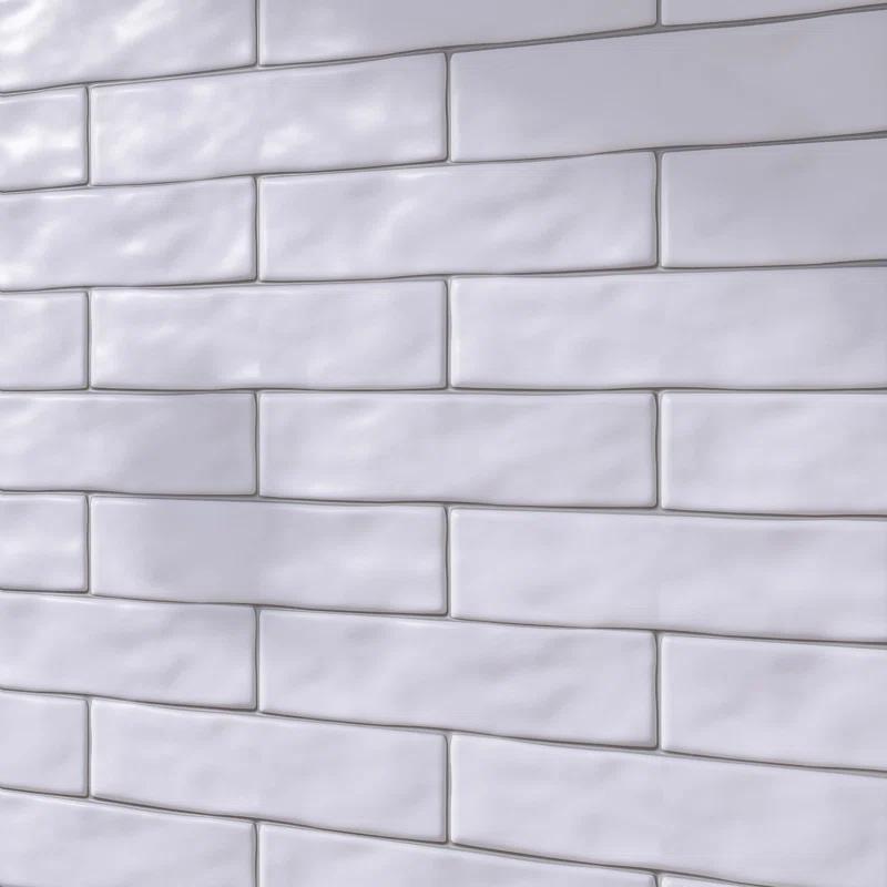 Kezma 3 in. x 12 in. Ceramic Subway Wall Tile