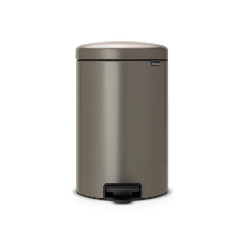 Brabantia Newicon Step On Trash Can, 5.3 Gallon (20 Liter)
