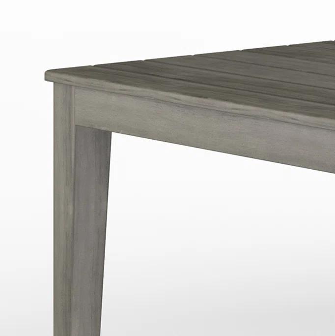 Simpli Home Carmel Rectangular Acacia Outdoor Dining Table