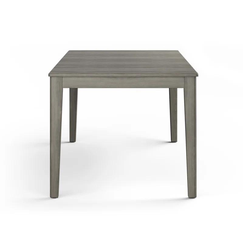 Simpli Home Carmel Rectangular Acacia Outdoor Dining Table
