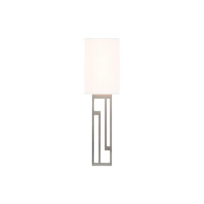 Vander Brushed Nickel Direct Wired Dimmable LED Sconce