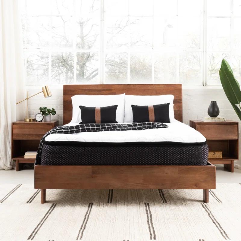 Contemporary White Twin Pillowtop Innerspring Adjustable Bed