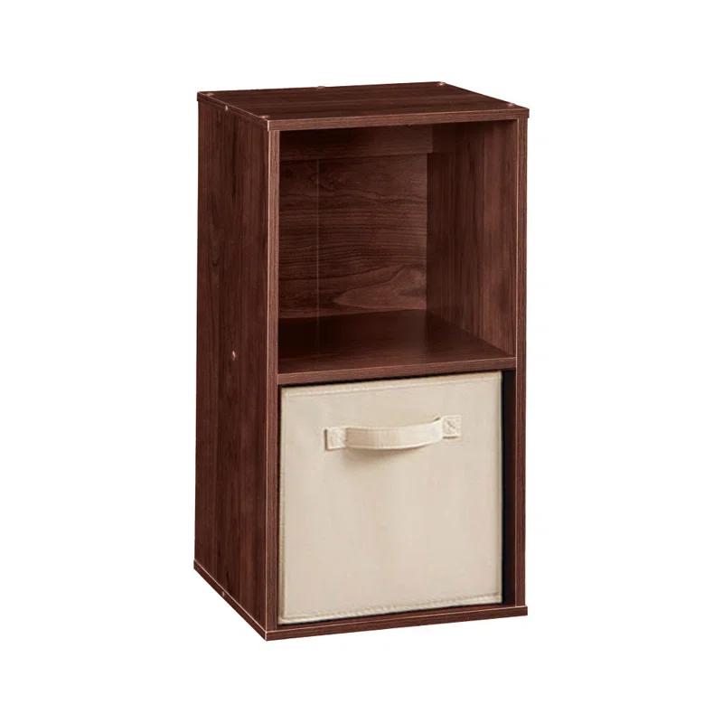 ClosetMaid Cubeicals 12.36'' H x 24.09'' W 2-Cube Bookcase