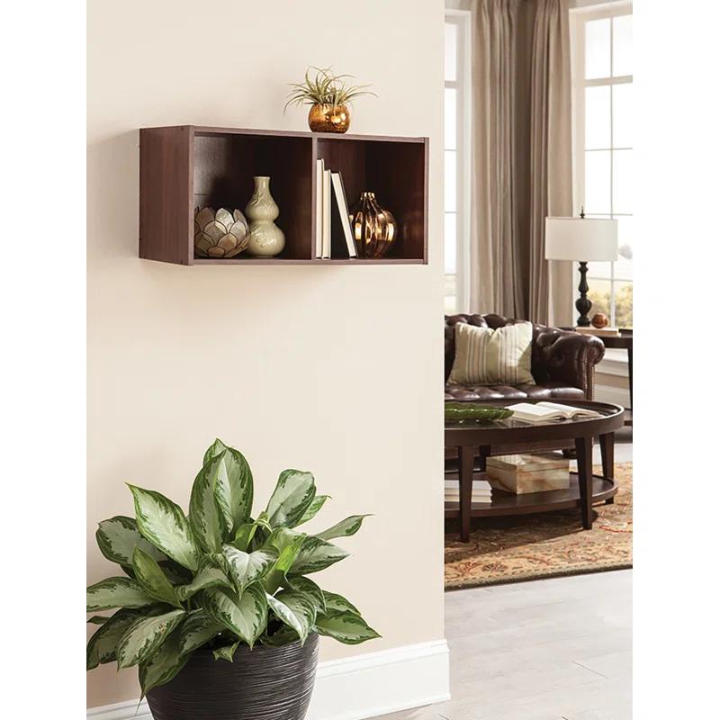 ClosetMaid Cubeicals 12.36'' H x 24.09'' W 2-Cube Bookcase