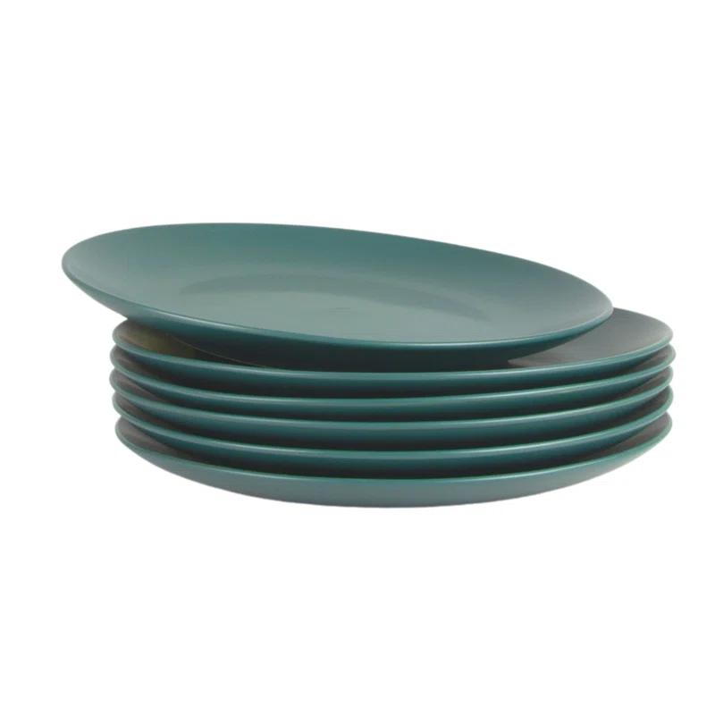 Wazee Matte 10.5" Dinner Plate (Set of 6)