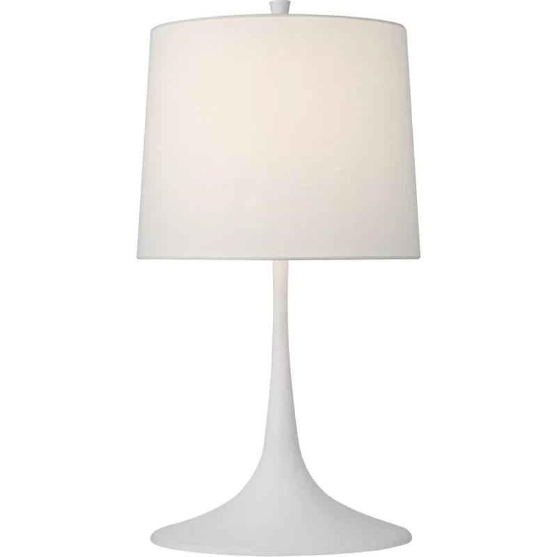 Edison 28.5'' Plaster White Outdoor Table Lamp