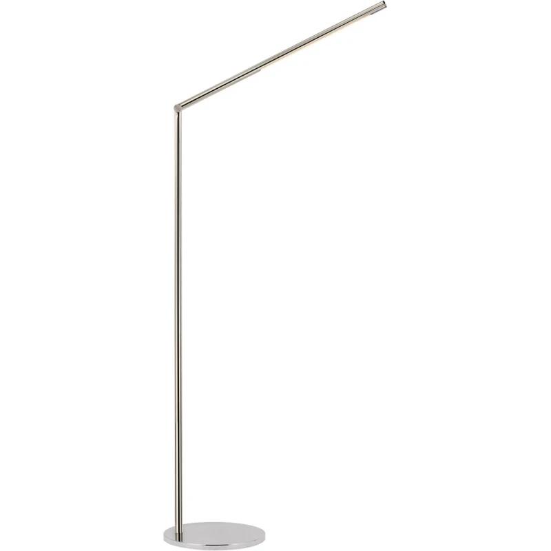 Adjustable Cona Outdoor Bronze LED Task Floor Lamp, 42.5"