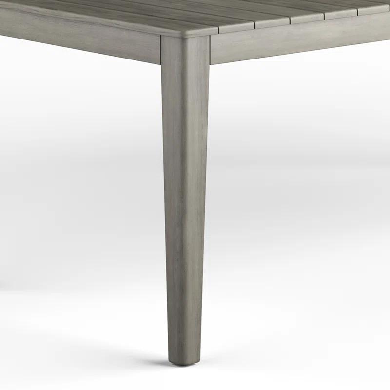 Simpli Home Carmel Rectangular Acacia Outdoor Dining Table