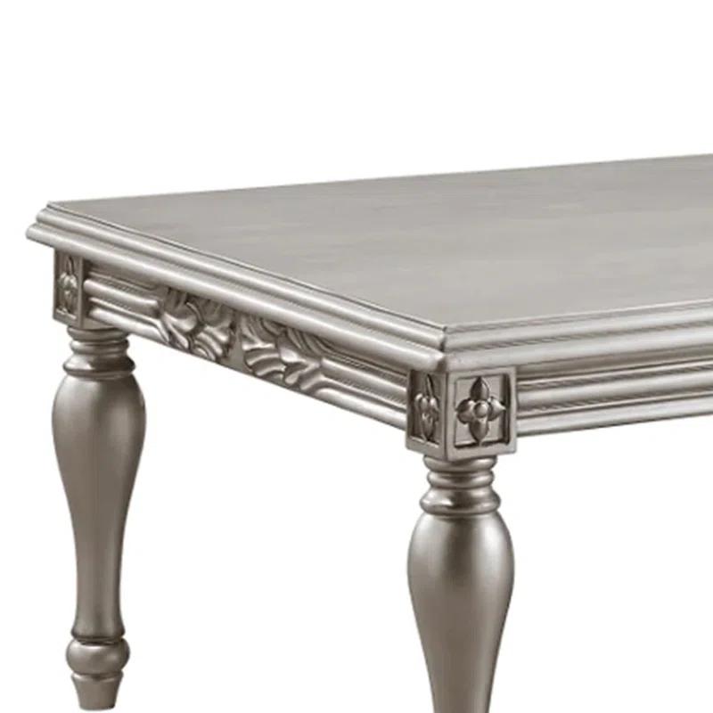 Benjara Solid Wood Coffee Table