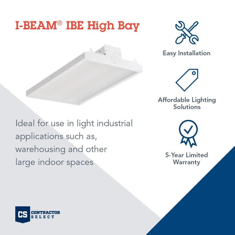 Lithonia Lighting Dimmable Rectangle High Bay Ceiling Light