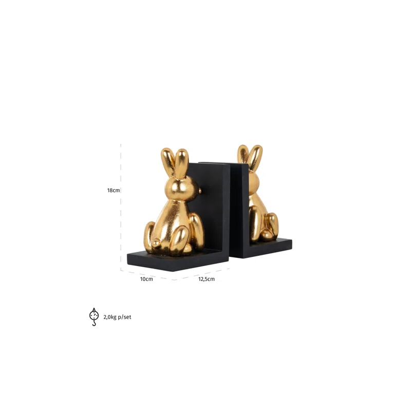 OROA Cony Bookends | Wayfair