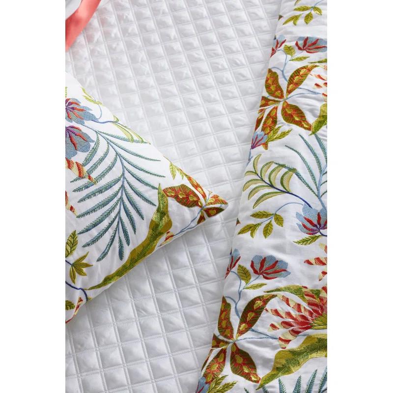 Black Cotton Reversible Throw with Polyester Fill