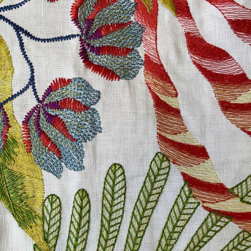 Black Cotton Reversible Throw with Polyester Fill