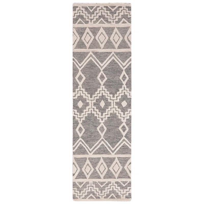 Union Rustic Abbiegail Hand Tufted Wool Southwestern Rug