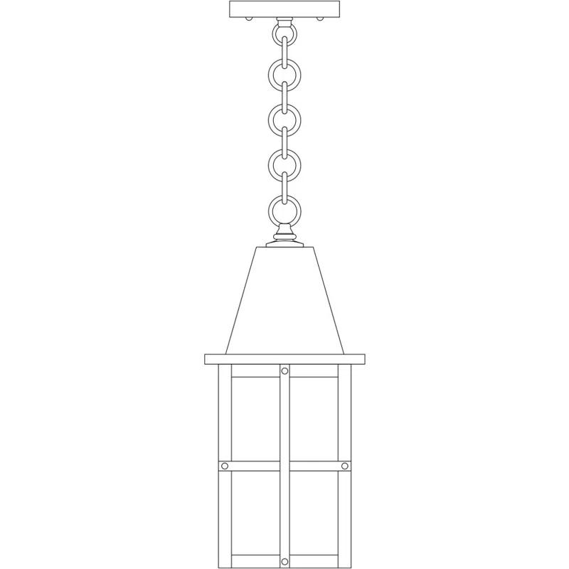 Hartford Outdoor Hanging Lantern